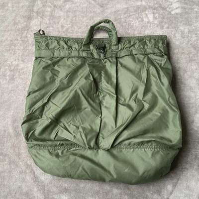£34.60 • Buy Vintage USAF Helmet Bag Unicor Aviator Fighter Pilot Flyers Bag Military Green