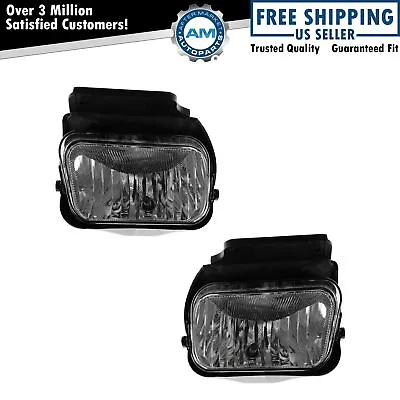 Fog Driving Light Pair Set For Chevy Avalanche 1500 Silverado Pickup Truck • $50.75