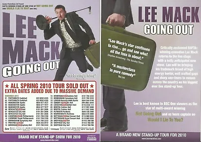 Lee Mack - 2010 Comedy Tour FLYERS X 2  • £2.99
