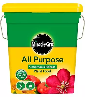 Miracle-gro Plant Food All Purpose Continuous Release Child Safe Veg Flower 2kg • £16.99