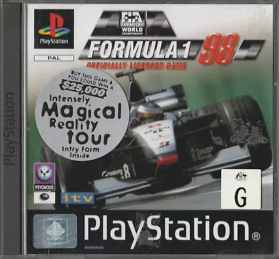 $20.50 • Buy Formula 1 98  (Includes Next Wave '98 Demo Disc)