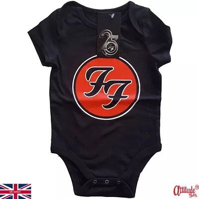 Foo Fighters Baby Grows-Foo Fighters Official-Foo Fighters Rock Band Baby Body • £14