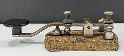 Vintage Speed-X Straight Telegraph Key Ham Radio CW Morse Code • $39.09