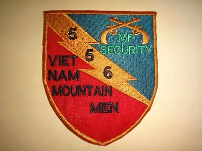 Vietnam War US 556th Mlitary Police Company SECURITY VIETNAM MOUNTAIN MEN Patch • $11.21