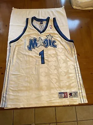 Vintage Champion Authentic NBA Orlando Magic Jersey Tracy McGrady #1 56 • $140