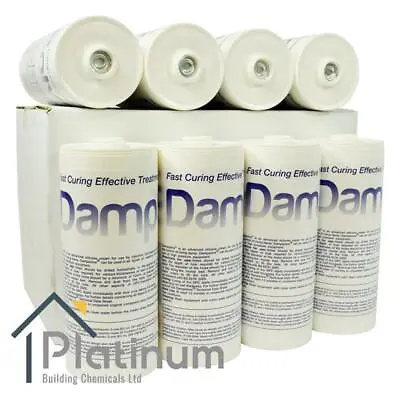 DAMPSOLVE Damp Proof Injection Cream 16 X 1L | DPC Course Rising Damp Treatment • £235.20