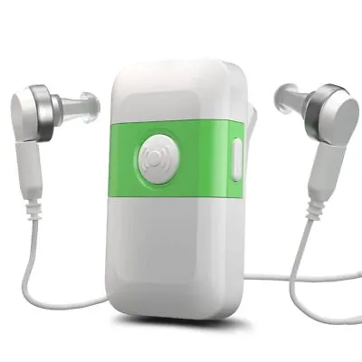 Portable Hearing Aids Sound Voice Amplifier In Ear Hearing Enhancer Pocket White • $76.99