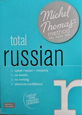 Michel Thomas TOTAL RUSSIAN Audio 10 CD Language Course Complete VG • $46.85