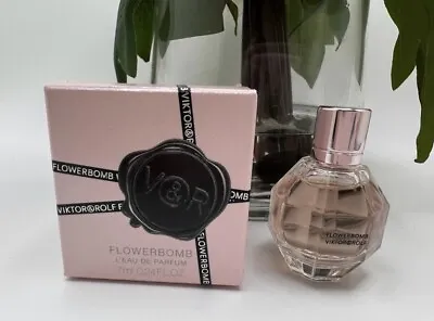 FLOWERBOMB Viktor & Rolf 7ml/.24 Oz EDP Eau De Parfum MINI *New In Box* SPLASH • $11.99