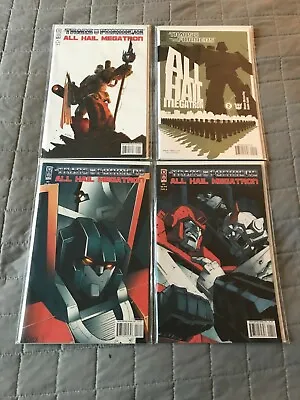 £7.25 • Buy Transformers All Hail Megatron 1, 2, 3 & 4. All Nm Cond. 2008 Series. Idw.