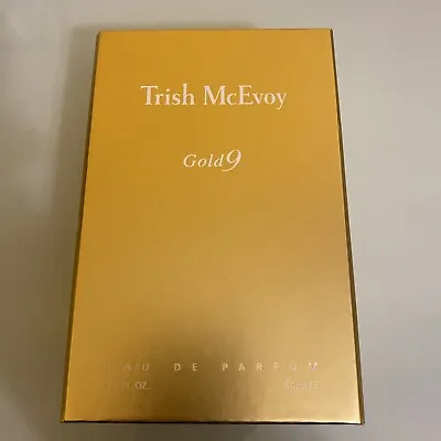$149.98 • Buy Trish McEvoy Gold 9 Eau De Parfum Spray 1.7 Oz / 50 Ml NEWEST Perfume With Box