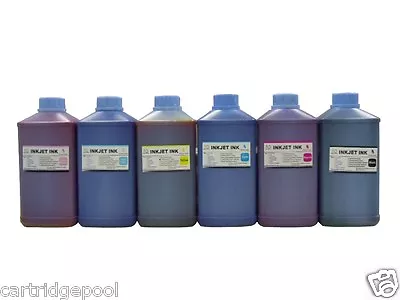 6 Quart ND® Refill Ink For Stylus Pro 7600 9600  T545 T545100-T545600 6000ml • $239.99