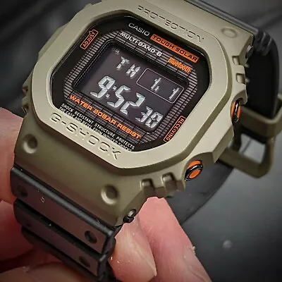 Casio G-Shock GMW-B5000 Custom Mod Cerakote Sapphire Military Green • $946.17