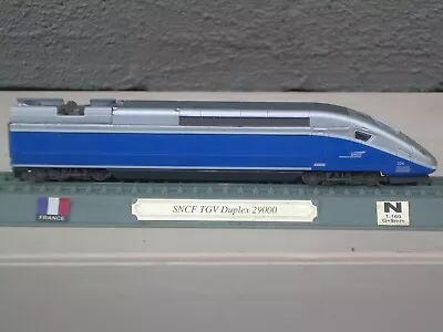 $14.95 • Buy Del Prado Japan N Scale Model Trains Locomotives..sncf Tgv Duplex 29000 France