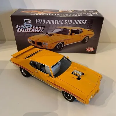 Acme 1:18 - 1970 Pontiac GTO Judge - Drag Outlaws  - Limited Edition  • £0.99