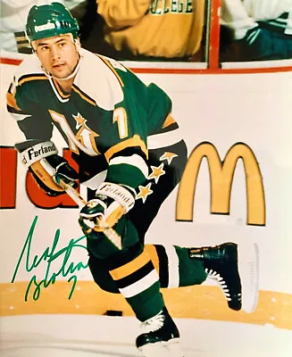 Neal Broten Minnesota North Stars Signed 8x10 Photo #1 W/COA • $15.49