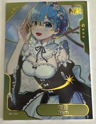 REM RE:ZERO MR MR-004 Senpai Goddess Haven Series 5 Story Card • $8.09