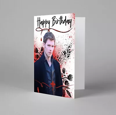 Klaus Mikaelson Birthday Card Joseph Morgan Bday Card The Originals Art Print • £5.99