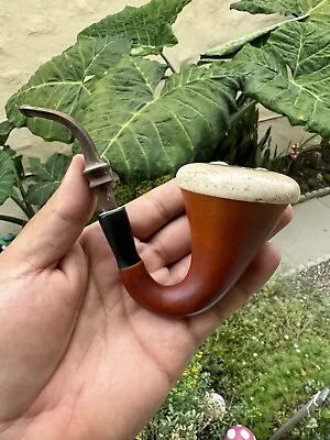 Vintage Calabash Gourd Tobacco Pipe • £144.62