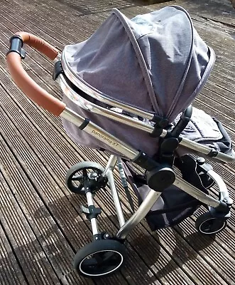 £54.99 • Buy Panorama XT By Babylo 2-in-1 Travel System Pushchair + Pram Stroller