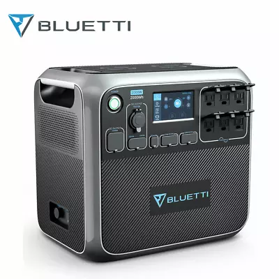 $1399 • Buy BLUETTI AC200P 2000Wh 2000W Portable Power Station LiFePO4 Solar Generator MPPT