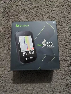 Bryton Rider S500 2.4  Color Touchscreen GPS Bike/Cycling Computer Offline US... • $36