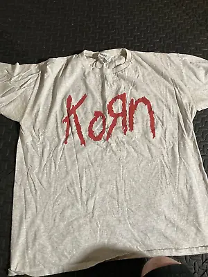 $80 • Buy KORN Adidas Official Band T Shirt Size XL RARE