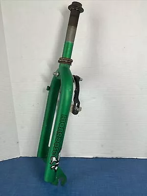 Vintage Old School Mongoose Green Front Fork And Brake Assembly BMX Bicycle Bike • $14.99