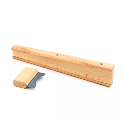 Violin Fingerboard Scraper Blade Holder Cradle Repair Luthier Flat Plane Tool • $28.28
