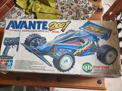 Tamiya Avante 2001 Quick Drive Radio Controlled Buggy --vintage--boxed--working • £199.99