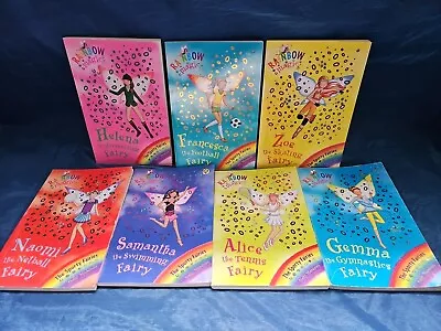 Rainbow Magic Magical Sporty Fairies Full Collection 7 Book Set Daisy Meadows • £7.49