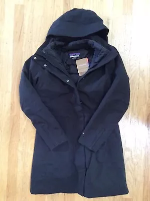 PATAGONIA Women's Tres 3-in-1 Parka (RDS) XL Black NWT • $475