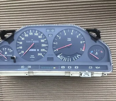 BMW E30 320i 325i Motometer Instrument Cluster 1386974 Speedometer Gauges Meter • $149
