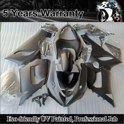 Black Injection Fairing Body Kit For Kawasaki Ninja ZX6R 636 2005 2006 Unpainted • $232