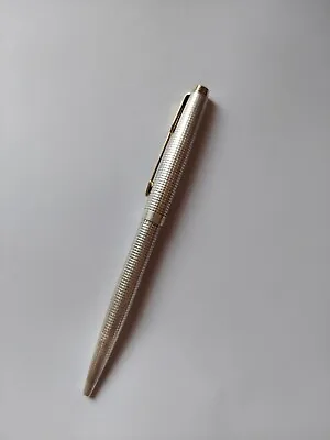 Vintage Parker Ballpoint Pen Sterling Silver Cap & Barrel Made In USA • $175