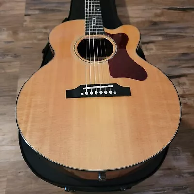 2019 Gibson Montana Parlor Walnut M Acoustic Electric Guitar Antique Natural • $1699.95