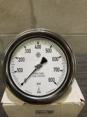 McDaniel Controls Pressure Gauge 0- 800 PSI AB206 • $28