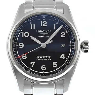 With Paper LONGINES Spirit L3.810.4.53.6 Automatic Men's Watch O#129025 • $1469.30