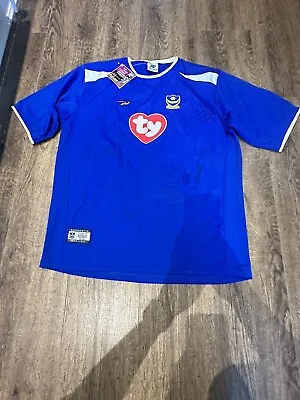 £65 • Buy Portsmouth Fc 2003-2005 Signed Home Shirt - Large