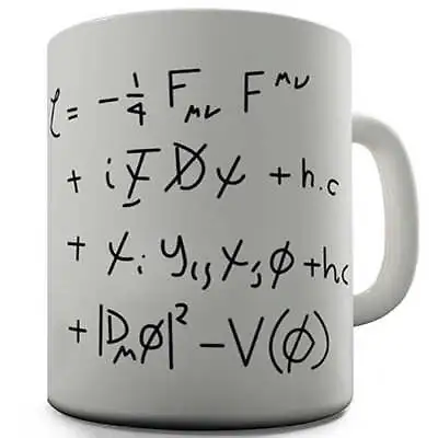 Standard Model Math Equation Novelty Mug • £7.99