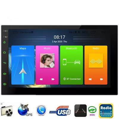 Universal 7  Android 11 Double 2 Din Car Radio Stereo Head Unit GPS Nav 2+32GB • $89.97