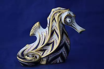 £110 • Buy Royal Crown Derby Seahorse Paperweight Liii - Boxed