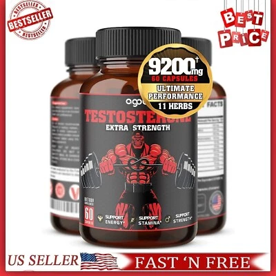 $16.95 • Buy Legal STEROID ANABOLIC Pills BULKING Testosterone Booster MUSCLE GROW