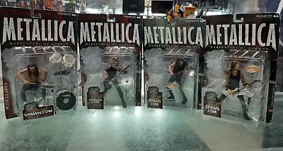 Metallica : McFarlane Toys Figures ( 4 )  Sealed • $209.73