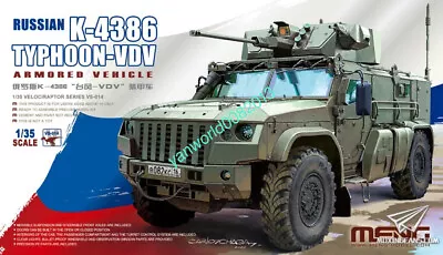 MENG VS-014 Scale 1/35 RUSSIAN K-4386 TYPHOON-VDV ARMORED VEHICLE 2020 New • $45.88