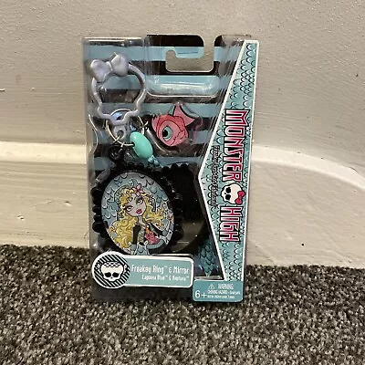 BNIB 2009 Monster High Wave 1 Lagoona Blue & Neptuna Mirror Keyring • $16.41