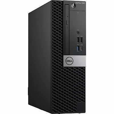 $319 • Buy Dell Optiplex 7060 SFF PC I5 8500 8GB RAM 256GB SSD GT 730 Win 11 Desktop PC
