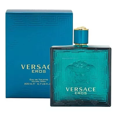 Versace Eros 200ml Edt Mens 100% Genuine Brand New Sealed  • $159.39