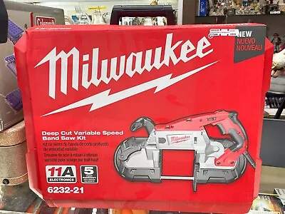 Milwaukee 6232-21 Deep Cut Variable Speed Band Saw Corded Portable NEW • $299.95