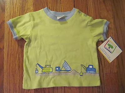 Boutique Mulberribush Construction Vehicles Tee Shirt - Boy's 3-6 Months - NWT • $11.50